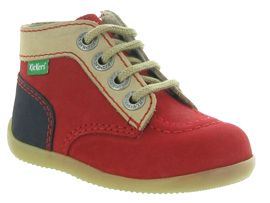 KICKERS BONZIP 2<br>Rouge