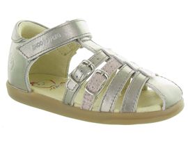 97314 BIO PIKA SPART:Cuir laminé/Argent/