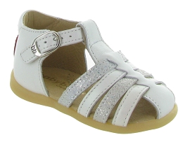 WINTER CARNIVAL NL1495 GARIGUETTE:Cuir/Blanc/Blanc