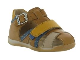 SALLY 80 GOUPIX:Cuir/Beige/Taupe