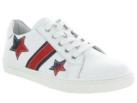ENNIS TARN:Cuir/Blanc/Blanc