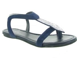 GIULA BERNIE:Nubuck/Bleu/