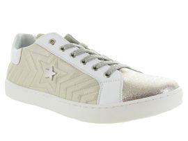 WARD MID V JR SAVANAH:Cuir laminé/Gris/
