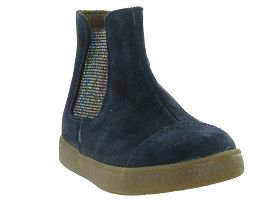 COCOON GIRL CELIMEN:Nubuck/Bleu/Marine