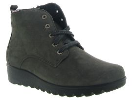 4660 & 1872 ARIELLE:Cuir grainé/Marron/