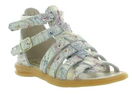 96274 PLAGE:Cuir laminé/Multicolor/