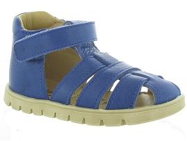MARTIEN JOHAN:Cuir/Bleu/Jeans