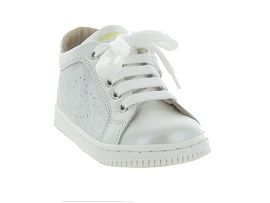 ACE ANNA:Cuir laminé/Gris/Argent