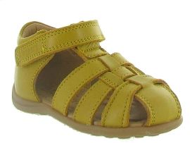 KELASTIK CARLY:Cuir/Jaune/