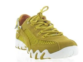 FOX DERBY GLOSS NIRO LACE:Mesh/Jaune/Jaune