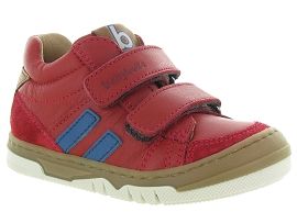 BOUBA ZIP BOX ARTUS:Cuir/Rouge/