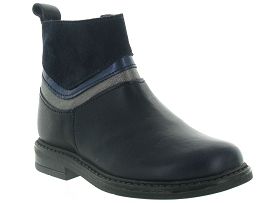 BELLE TALAN:Cuir/Bleu/Marine