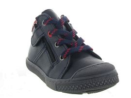 BLUBLU CAMELEON GINOU:Cuir/Bleu/Marine