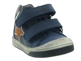 HOKSANA GANKO:Cuir/Bleu/Jeans