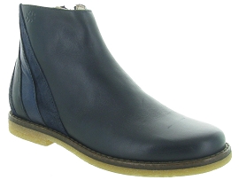 503E6C 5523:Cuir/Bleu/Marine