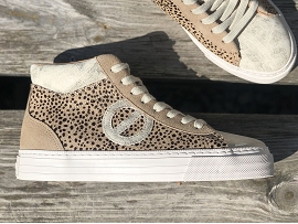 109F CHARENTAISE HOMME STRIKE MID:Fourrure animal/Gris/