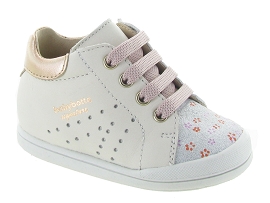 1125226 FASTY ZIP:Cuir laminé/Blanc/Blanc