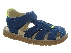 55990P VATANE:Nubuck/Bleu/Bleu royal