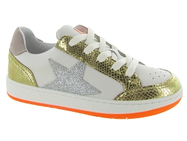 2619 HERMINE:Cuir/Beige/Or