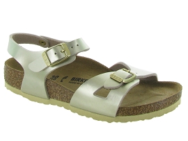 BIRKENSTOCK RIO ELECTRIC METALLIC<br>Or