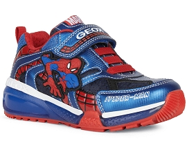 GEOX J26FEB GRAYJAY SPIDERMAN<br>Bleu royal