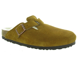 BIRKENSTOCK BOSTON SHEARLING WOMEN<br>Marron