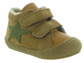 NATURINO KOLDE 2 VELCRO FOURRE<br>Marron