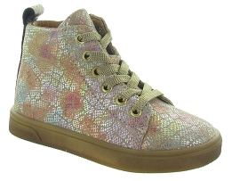 AVI KOKI:Cuir laminé/Beige/Beige