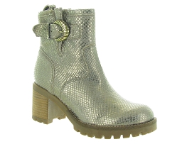 FILMORE DOLORA:Python/Beige/Or