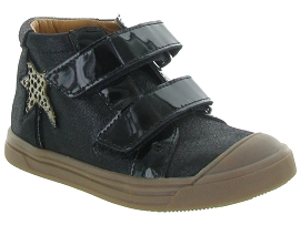 WONDERFULL LEMANA:Cuir laminé/Noir/