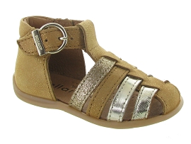 BELLAMY DAX<br>Cuir laminé Marron 