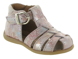 BELLAMY BEFA<br>Cuir laminé Rose 