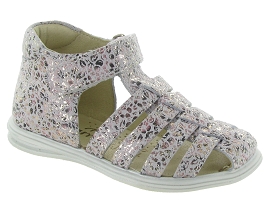 BELLAMY PAILLETTE<br>Cuir laminé Divers Fleurs