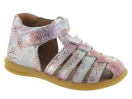 BELLAMY PAILLETTE<br>Cuir laminé Multicolor Multicolor