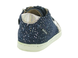 chaussures bebe du 18 au 27 bebe fille Shoo pom bouba zip box bleu
