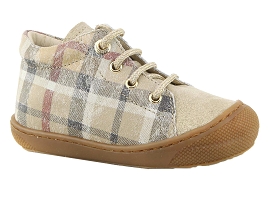 NATURINO COCOON GIRL<br>Cuir laminé Beige 