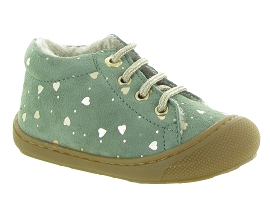 NATURINO COCOON GIRL FOUREE<br>Nubuck Vert Vert