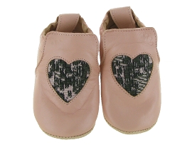 HIPOLITE BLUBLU COEUR:Cuir/Rose/Rose