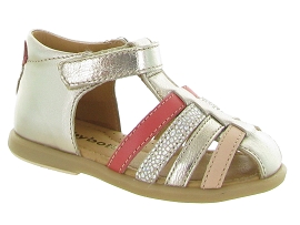 BABYBOTTE TERIYAKI<br>Cuir laminé Beige Or