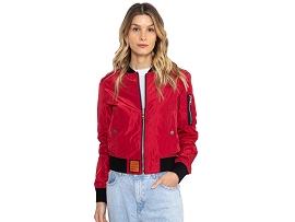 BOMBERS ORIGINAL BOMBER FEMME<br>Rouge