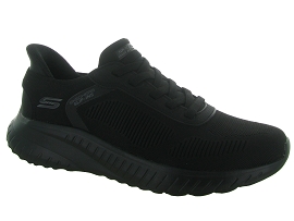 SKECHERS FOOTWEAR 118312 BOBS SQUAD SLIP INS<br>Noir