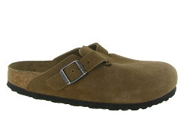 BIRKENSTOCK BOSTON SOFT NARROW<br>Marron