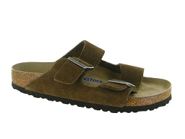BIRKENSTOCK ARIZONA SOFT REGULAR<br>Marron