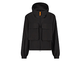 GERTRUDE VESTE CHIMENE<br>Noir