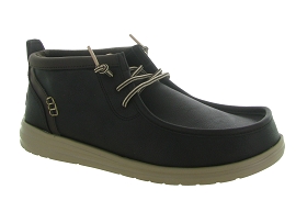 HEY DUDE WALLY MID GRIPR CLASSIC<br>Marron