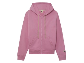 SWEET PANTS ICONIC ZIP UP HOOD<br>Rose