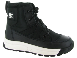 SOREL YOUTH WHITNEY III MID WP<br>Noir