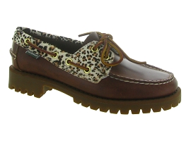 RETROFI LOW RANGER COLLAR:Cuir/Léopard/