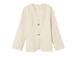 GRACE AND MILA BLAZER PAYTON<br>Crème