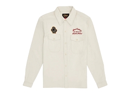 DEUS CHEMISE PICKLOCK<br>Crème